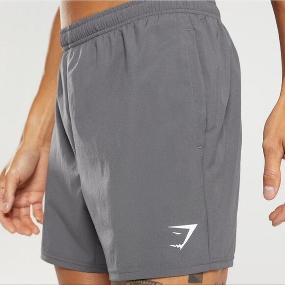 Gymshark ARRIVAL 5" SHORTS Size Medium in Silhouette Grey NWT and in packaging - Picture 4 of 7